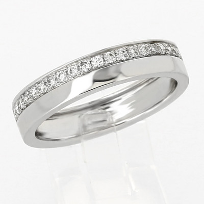 Alliance Femme or et diamants Olivia
