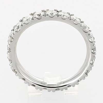 Alliance or et diamants Anaé, tour complet serti mini-griffes diamant 2,01ct - or 18 carats