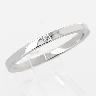 Alliance Femme or et diamant Lana, 1 diamant - or 18 carats