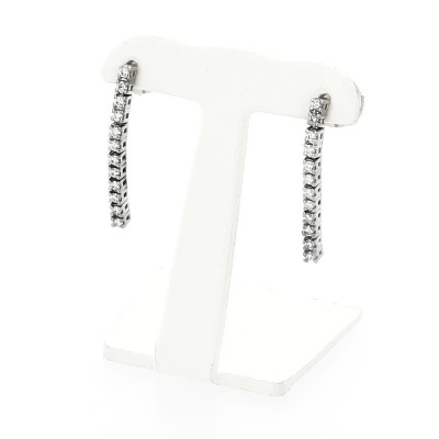 Boucles d’oreilles diamants Lea - Tellor Diamantaire