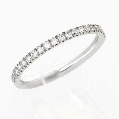 Alliance Femme or et diamants Romane