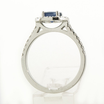 Bague or, saphir et diamants Joy.