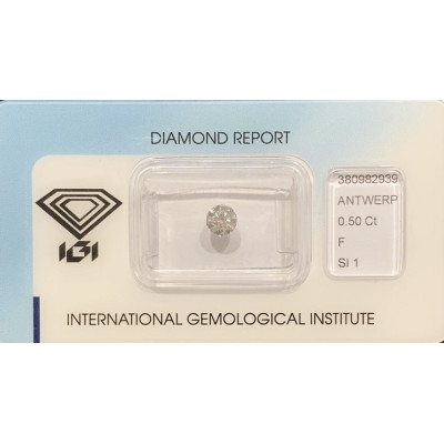 Diamant Rond 0,50ct F - SI11