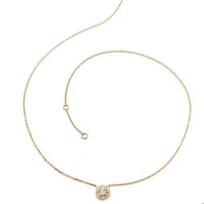 Collier or et diamants Kelly - Tellor Diamantaire