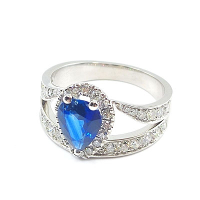 Bague saphir Perla - Tellor Diamantaire