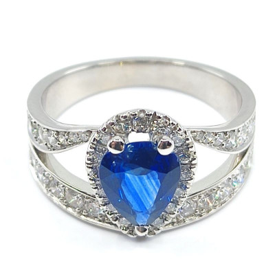 Bague saphir Perla - Tellor Diamantaire