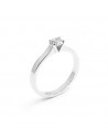 Solitaire diamant Victoria. 0,20 ct - or 18 carats