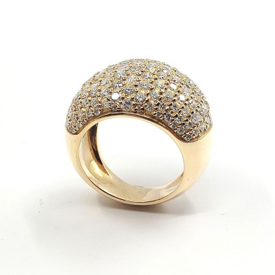 Bague diamants Boule - Tellor Diamantaire