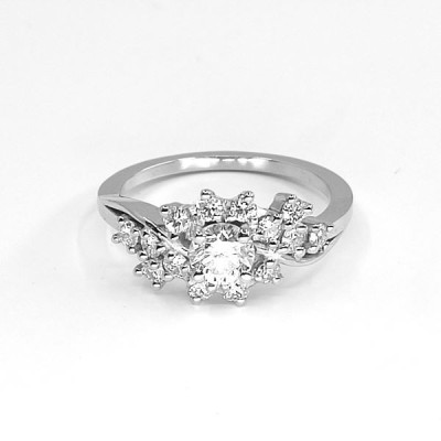 Bague diamants Amandine