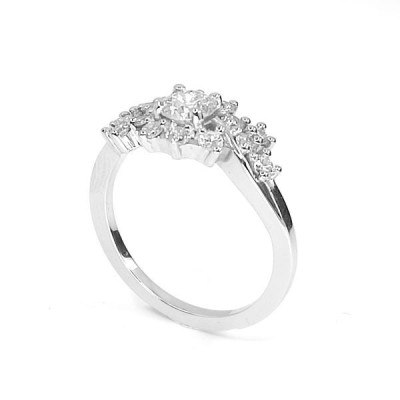 Bague diamants Amandine