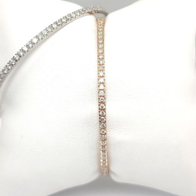 Bracelet diamants Mini Jonc - Tellor Diamantaire