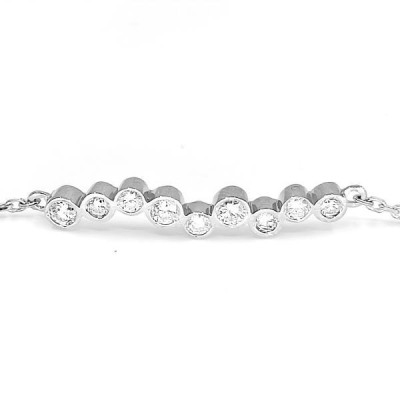 Bracelet diamants Le 9 - Tellor Diamantaire