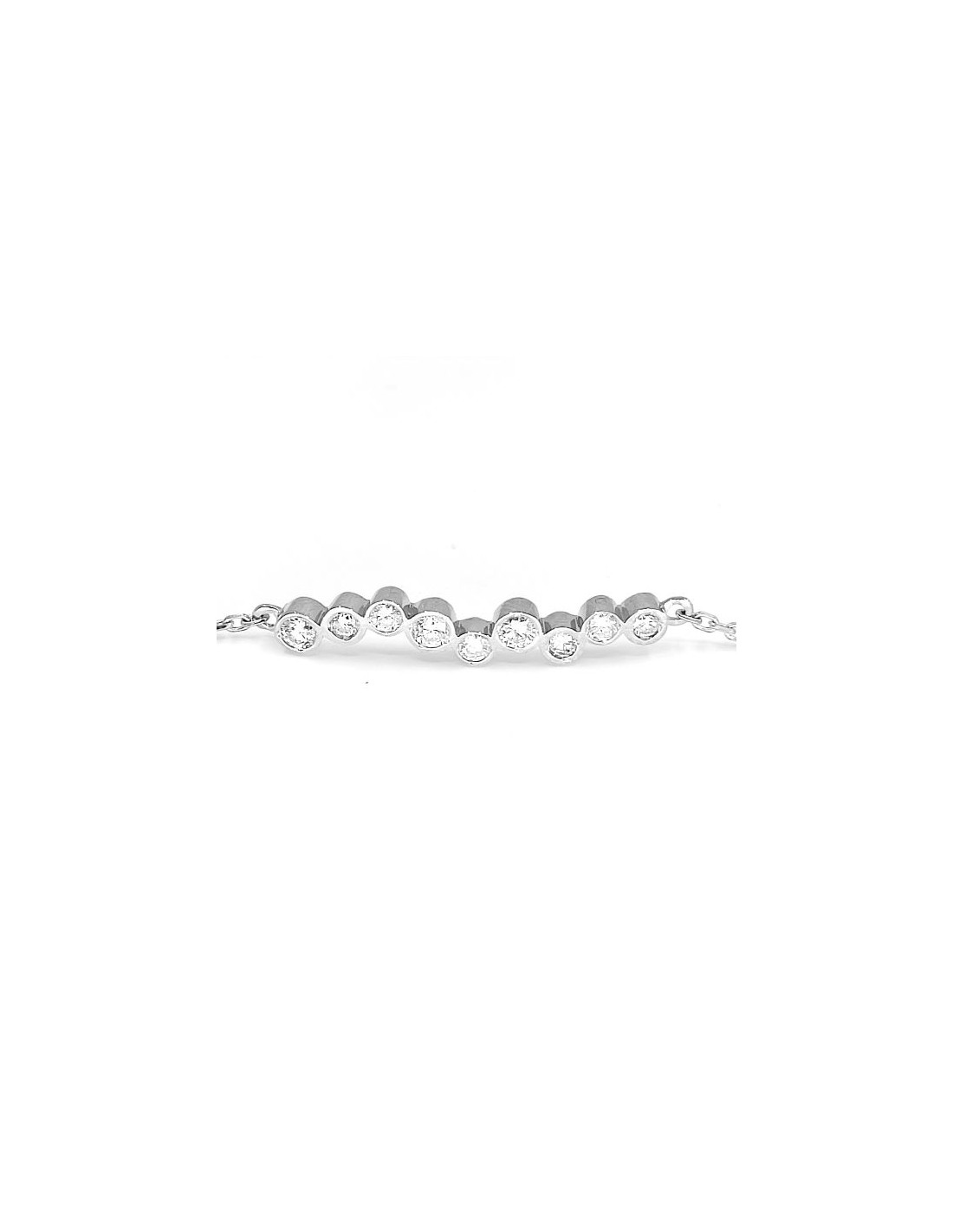 Bracelet diamants Le 9 - Tellor Diamantaire