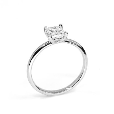 Solitaire diamant The Square - Tellor Diamantaire