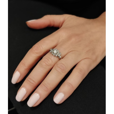 Bague diamants Amandine