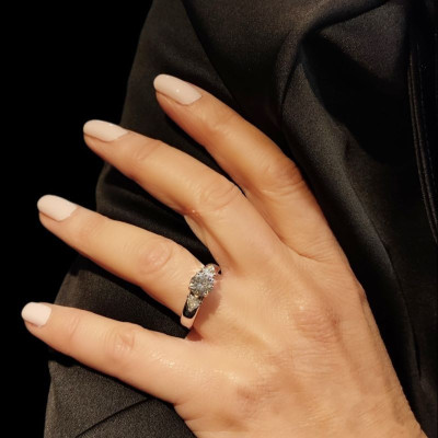 Solitaire diamants Eve - Tellor Diamantaire