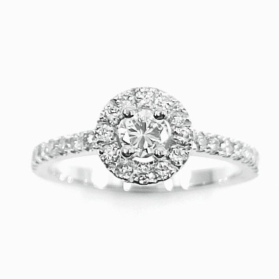 Solitaire diamants Pauline 0,30 ct