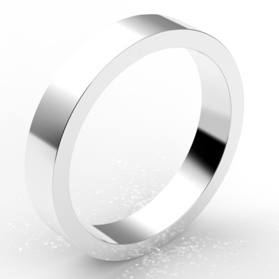 Alliance homme Carré4 - or 18 carats