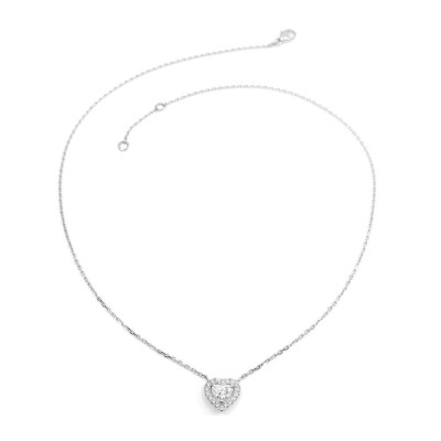 Collier diamants Cœur - Tellor Diamantaire