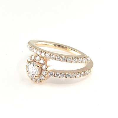 Bague diamants Alizée - Tellor Diamantaire