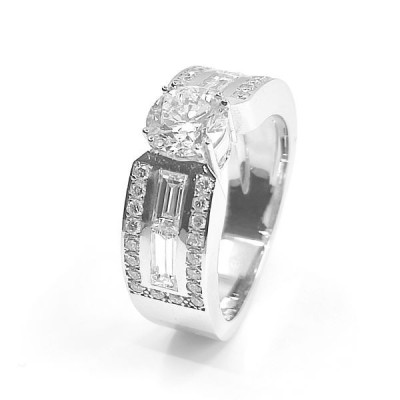 Solitaire diamants Naoko - Tellor Diamantaire