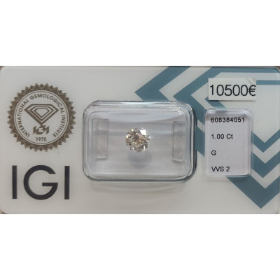 Diamant Rond 1,00 ct GVVS2