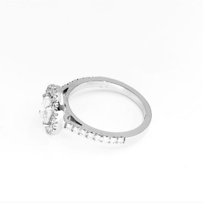 Bague diamant ovale Angèle - Tellor Diamantaire