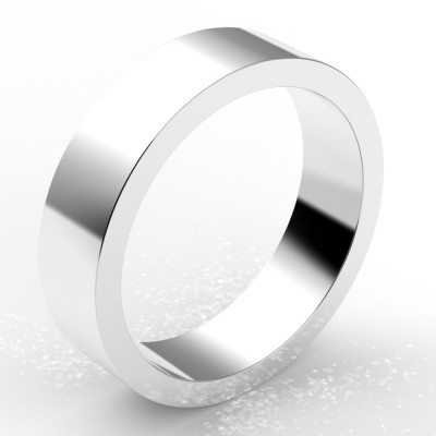 Alliance homme Carré 5,5 mm - or 18 carats