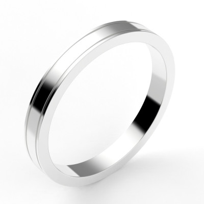 Alliance femme Josy 2,5 mm - or 18 carats