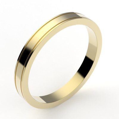 Alliance femme Josy 2,5 mm - or 18 carats