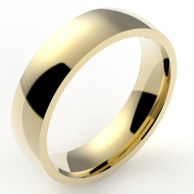 Alliance or Homme Ruban 5,5 - or 18 carats - 5,5 mm