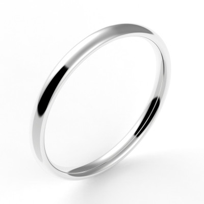 Alliance Femme Nombre d'Or 2 mm - or 18 carats