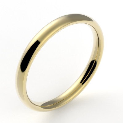 Alliance or Femme Nombre d'Or 2,5 mm - or 18 carats