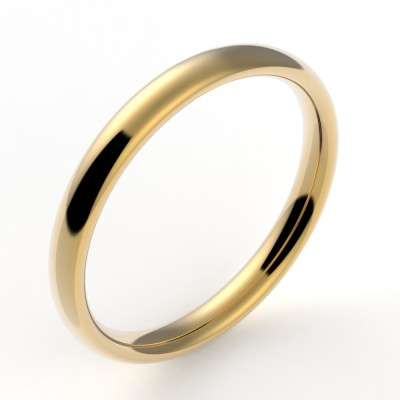 Alliance or Femme Nombre d'Or 2,5 mm - or 18 carats