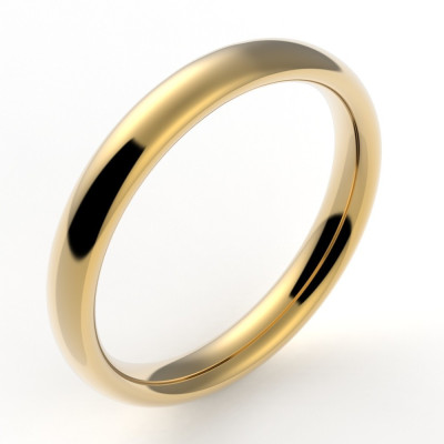 Alliance or Femme Nombre d'Or 3 mm - or 18 carats