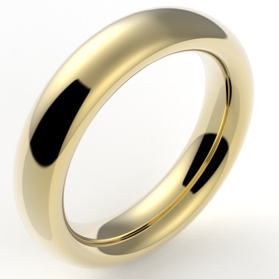 Alliance or Homme Nombre d'Or 5,5 mm - or 18 carats