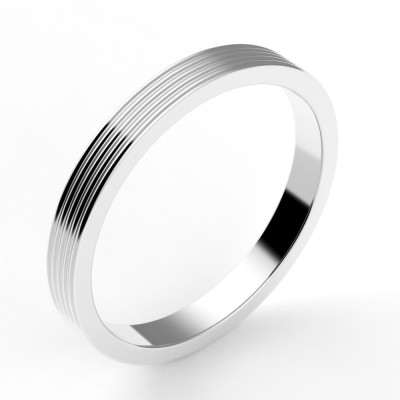 Alliance or Capucine - 2,5 mm - or 18 carats