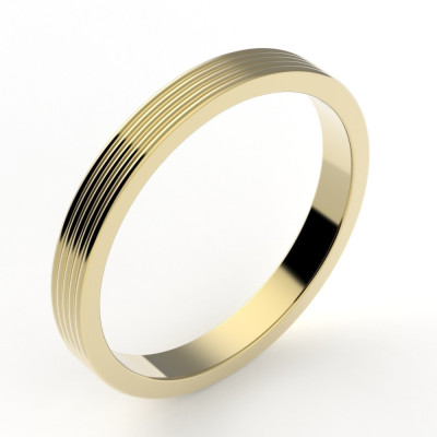 Alliance or Capucine - 2,5 mm - or 18 carats