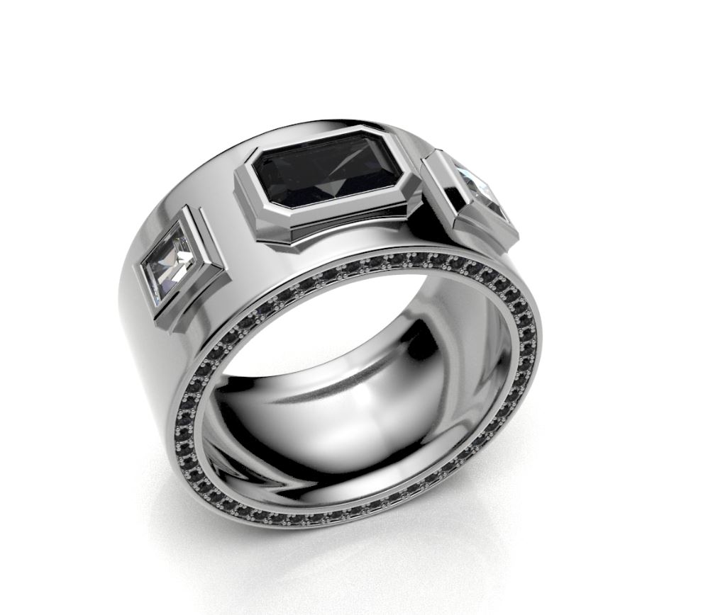 Diamant noir précieux