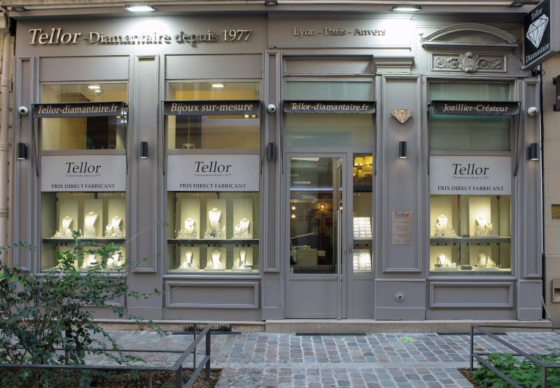 Facade boutique Tellor Diamantaire